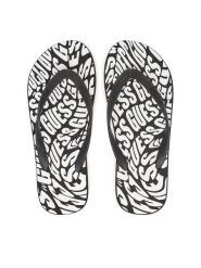 Guess Japonki F5GZ07 BB00H Czarny. Czarne japonki Guess, z aplikacjami, z tworzywa sztucznego. Za 129.99 zł.