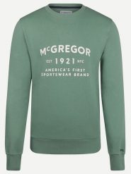 McGregor Bluza w kolorze zielonym rozmiar: S. Zielone bluzy McGregor, s, bez wzorów, z bawełny, bez kaptura. Za 82.44 zł.