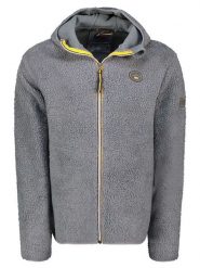 Geographical Norway Kurtka polarowa "Ucherpim" w kolorze szarym rozmiar: XL. Szare kurtki Geographical Norway, xl, bez wzorów, z polaru, bez kaptura. Za 165.71 zł.