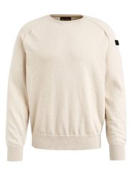 PME Legend Sweter w kolorze kremowym rozmiar: XL. Brązowe swetry nierozpinane PME Legend, xl, bez wzorów, z bawełny, bez kołnierzyka, bez ramiączek. Za 223.99 zł.