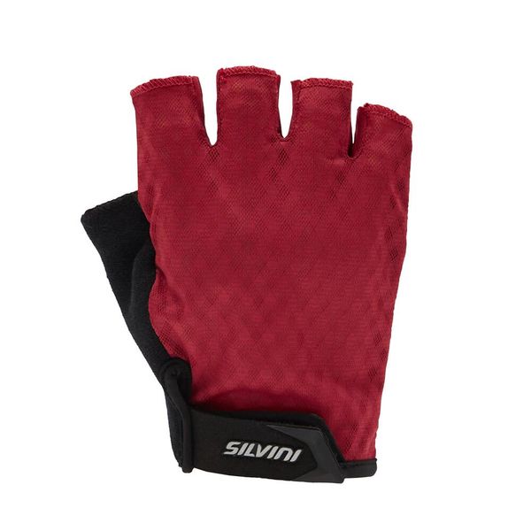 Rękawiczki rowerowe męskie Silvini Gloves Orso MA1639. Czerwone rękawiczki Silvini, bez wzorów. W wyprzedaży za 59.99 zł.