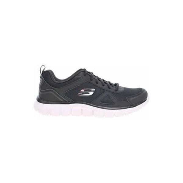 Buty do biegania męskie Skechers Track-Scloric. Czarne buty do biegania Skechers, bez wzorów, z materiału, bez zapięcia, do biegania. Za 231.99 zł.