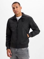 G-Star RAW kurtka przejściowa Mężczyźni Sztuczne włókno czarny, L. Czarne kurtki G-Star Raw, l, bez wzorów, z włókna, bez kaptura. Za 549.95 zł.