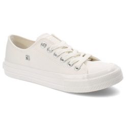 Białe Trampki Big Star Sportowe Obuwie Unisex. Białe trampki BIG STAR, m, bez wzorów, bez zapięcia. Za 119.00 zł.
