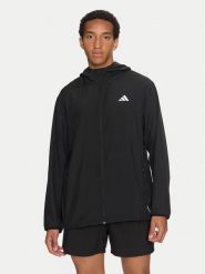 Adidas Kurtka do biegania Run It IL7230 Czarny Regular Fit. Czarne kurtki do biegania Adidas, m, bez wzorów, z syntetyku, bez kaptura, do biegania. Za 179.99 zł.
