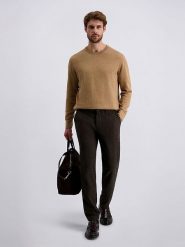 Pierre Cardin Spodnie chino w kolorze ciemnobrązowym rozmiar: W38/L34. Brązowe eleganckie spodnie Pierre Cardin, l. Za 169.95 zł.
