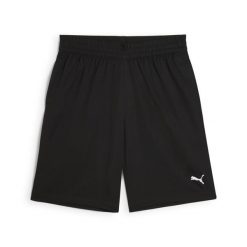 Tkane szorty Puma Ess 9". Czarne krótkie spodenki sportowe Puma, m, bez wzorów, z materiału. Za 89.00 zł.