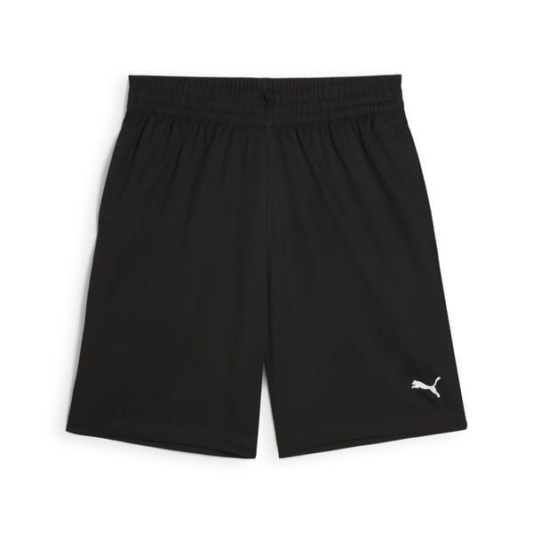 Tkane szorty Puma Ess 9". Czarne krótkie spodenki sportowe Puma, m, bez wzorów, z materiału. Za 89.00 zł.