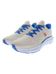 U.S. Polo Assn. Sneakersy "Tiger" w kolorze kremowym rozmiar: 42. Brązowe buty sportowe casual U.S. Polo Assn., bez wzorów, bez zapięcia. Za 193.24 zł.