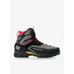 Buty trekkingowe męskie Garmont Akron Mid GTX. Szare buty trekkingowe Garmont, bez wzorów, bez zapięcia. Za 939.69 zł.