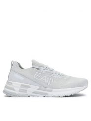 EA7 Emporio Armani Sneakersy X8X095 XK240 S835 Szary. Szare buty sportowe casual EA7 Emporio Armani, bez wzorów, z materiału, bez zapięcia. Za 689.99 zł.