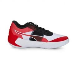 Buty koszykarskie męskie Puma Fusion Nitro Team. Białe buty do koszykówki Puma, bez zapięcia, do koszykówki. Za 361.00 zł.