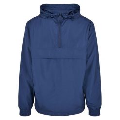 Kurtka wiatroszczelna Urban Classics basic pull over. Niebieskie kurtki Urban Classics, na zimę, m, bez wzorów, bez kaptura. Za 229.00 zł.