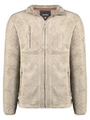 ANAPURNA Kurtka polarowa "Utah" w kolorze szarobrązowym rozmiar: 3XL. Brązowe kurtki ANAPURNA, xl, bez wzorów, z materiału, bez kaptura. Za 128.95 zł.