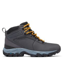 Trekkingi Columbia. Szare botki sznurowane Columbia, bez wzorów, bez obcasa, bez zapięcia. Za 399.99 zł.