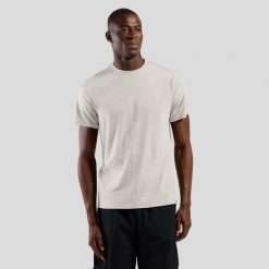 Koszulka z krótkim rękawem męska ODLO T-shirt MERINO TENCEL PLAIN TEE. Białe bielizna termoaktywna ODLO, l, bez wzorów, z lyocellu, bez ramiączek, do biegania. Za 319.99 zł.
