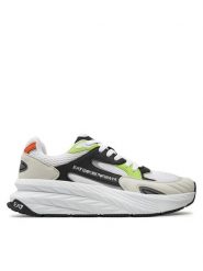 EA7 Emporio Armani Sneakersy X8X178 XK382 T675 Biały. Białe buty sportowe casual EA7 Emporio Armani, bez wzorów, z materiału, bez zapięcia. Za 1,339.00 zł.