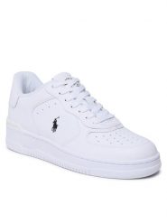 Polo Ralph Lauren Sneakersy Masters Crt 809891791009 Biały. Białe buty sportowe casual Polo Ralph Lauren, bez wzorów, ze skóry, bez zapięcia. Za 689.99 zł.