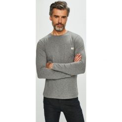 Diesel - Longsleeve. Szare bluzki z długim rękawem Diesel, m, bez wzorów, z bawełny, bez kołnierzyka, bez ramiączek. W wyprzedaży za 129.90 zł.