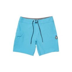 Szorty kąpielowe Volcom Lido Solid Mod 18. Niebieskie kąpielówki Volcom, m, bez wzorów, sportowe. W wyprzedaży za 232.65 zł.
