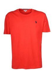 U.S. Polo Assn. Koszulka w kolorze czerwonym rozmiar: XXL. Czerwone bezrękawniki U.S. Polo Assn., s, bez wzorów, z bawełny, bez kołnierzyka, bez ramiączek. Za 75.16 zł.