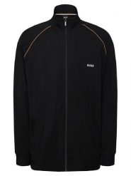 BOSS Bluza Mix&Match 50515307 Czarny Regular Fit. Czarne bluzy Boss, m, bez wzorów, z bawełny, bez kaptura. Za 279.99 zł.