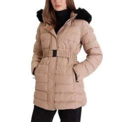 Kurtka GEOX W5626G T3152 Rose. Czerwone kurtki Geox, bez wzorów, z syntetyku, bez kaptura. Za 1,204.40 zł.