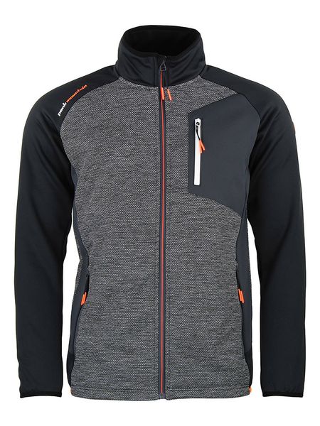 Peak Mountain Kurtka polarowa "Cerin" w kolorze szarym rozmiar: XXL. Szare kurtki Peak Mountain, xxl, bez wzorów, z polaru, bez kaptura. Za 183.59 zł.