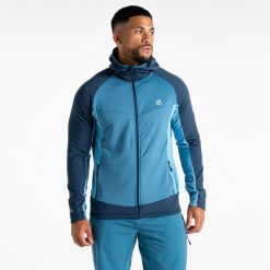 Bluza turystyczna męska Assimilate Core Stretch. Niebieskie bielizna termoaktywna Dare 2B, na zimę, m, bez wzorów, bez ramiączek, narciarskie. W wyprzedaży za 240.90 zł.