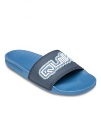 Sandały wsuwane dla Mężczyzn RIVI Niebieski. Niebieskie sandały Quiksilver, z gumy, bez zapięcia. Za 158.15 zł.