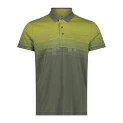 Polo CMP. Zielone koszulki polo CMP, m, bez wzorów, bez kołnierzyka, bez ramiączek. Za 170.00 zł.
