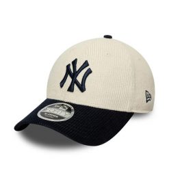 Czapka baseballowa New York Yankees New Era 9Forty Cord MC. Białe czapki z daszkiem New Era, bez wzorów, z bawełny. Za 173.00 zł.