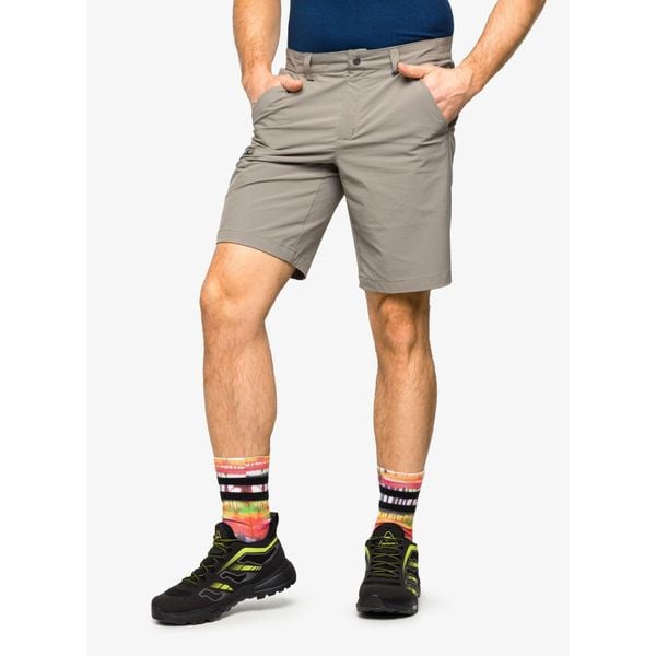 Spodenki turystyczne męskie Vaude Farley Stretch Bermuda II. Szare szorty Vaude, m, bez wzorów, sportowe. Za 383.00 zł.