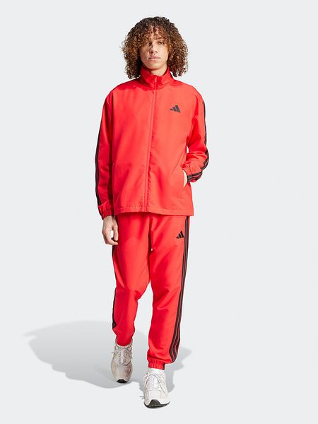 Adidas 2-częściowy zestaw w kolorze czerwonym rozmiar: L. Czerwone bluzy Adidas, l, bez wzorów, z dresówki, bez kołnierzyka, bez ramiączek. Za 209.33 zł.