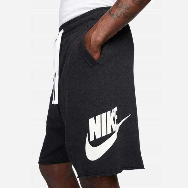 Spodenki Męskie Nike M Nk Club Alumni Hbr Ft Short. Czarne szorty Nike, m, bez wzorów. Za 168.10 zł.