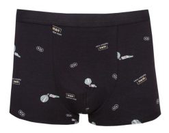 Obcisłe Bokserki, Majtki z Elastanem - Alties - Śliwkowe, Wzór w Balony. Bokserki Alties, l, bez wzorów, z bawełny. Za 35.00 zł.