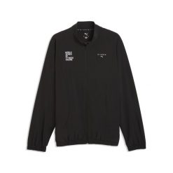 Męska kurtka PUMA x HYROX PWRMODE PUMA. Czarne kurtki Puma, na jesień, l, bez wzorów, z materiału, bez kaptura. Za 399.00 zł.