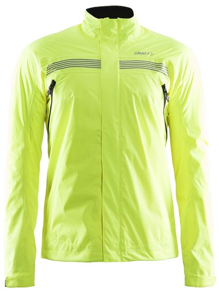 Craft Kurtka przeciwdeszczowa "Escape" w kolorze jaskrawozielonym rozmiar: L. Zielone kurtki outdoor i hardshell Craft, l, bez wzorów, bez kaptura. Za 250.59 zł.