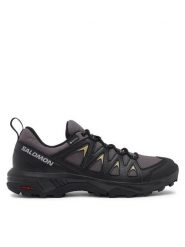 Salomon Trekkingi X Braze GORE-TEX L47180500 Szary. Szare buty trekkingowe Salomon, bez wzorów, z gore-texu, bez zapięcia. Za 379.99 zł.