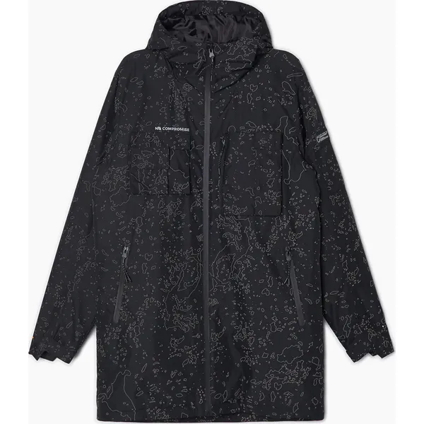 Czarna kurtka z kapturem reflective - Czarny. Czarne kurtki Cropp, l, bez wzorów, z materiału, z kapturem. Za 269.99 zł.
