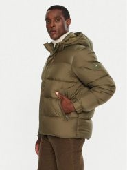 Tommy Hilfiger Kurtka puchowa MW0MW36569 Zielony Regular Fit. Zielone kurtki Tommy Hilfiger, m, bez wzorów, z puchu, bez kaptura. Za 809.99 zł.