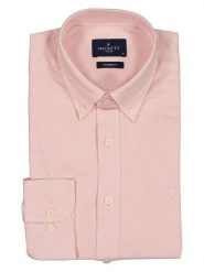 Hackett London Koszula - Tailored fit - w kolorze jasnoróżowym rozmiar: XL. Różowe koszule Hackett London, xl, bez wzorów, z bawełny, bez kołnierzyka, bez ramiączek. Za 217.99 zł.