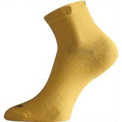 Skarpety merino WAS. Brązowe skarpety LASTING, bez wzorów, z elastanu. Za 90.10 zł.