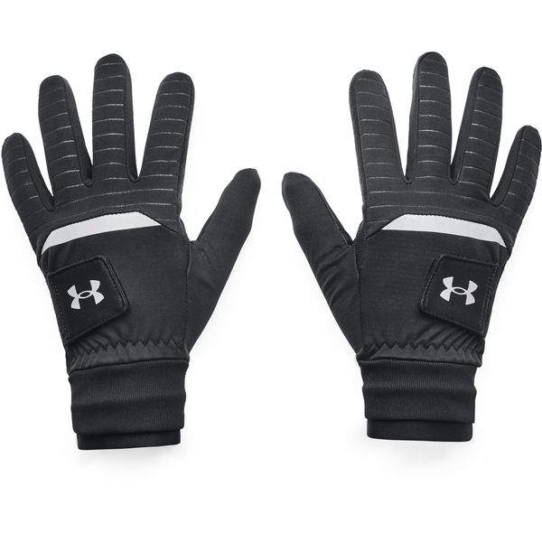 Rękawiczki golfowe Under Armour ColdGear® Infrared. Czarne rękawiczki Under Armour, bez wzorów. Za 204.50 zł.