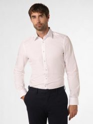 Finshley & Harding Koszula łatwa w prasowaniu Mężczyźni Slim Fit Bawełna biały, 41. Białe koszule Finshley & Harding, m, bez wzorów, z bawełny, bez kołnierzyka, bez ramiączek. Za 179.95 zł.