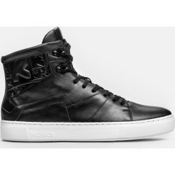 Czarne sneakersy męskie. Buty sportowe casual marki Kazar. Za 569.00 zł.