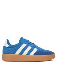 Adidas Sneakersy Barreda JP5930 Niebieski. Niebieskie buty sportowe casual Adidas, bez wzorów, ze skóry, bez zapięcia. Za 279.99 zł.