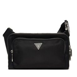 Saszetka nerka Guess. Czarne saszetki i nerki Guess, z aplikacjami. Za 279.99 zł.