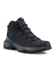 SALOMON Buty trekkingowe "X Ultra 360 GTX" w kolorze granatowo-fioletowym rozmiar: 40. Fioletowe buty trekkingowe Salomon, bez wzorów, z gore-texu, bez zapięcia. Za 565.65 zł.