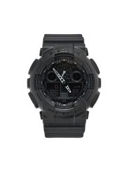 G-Shock Zegarek GA-100-1A1ER Czarny. Czarne zegarki G-Shock. Za 439.99 zł.